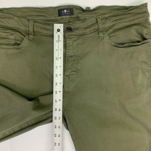 7 For All Mankind Men's Slimmy Luxe Sport Stretch Modal Slim Fit Jeans SZ 40x32 - Picture 13 of 14